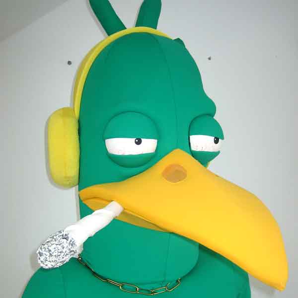 Kopf Maskottchenkostüm Adler