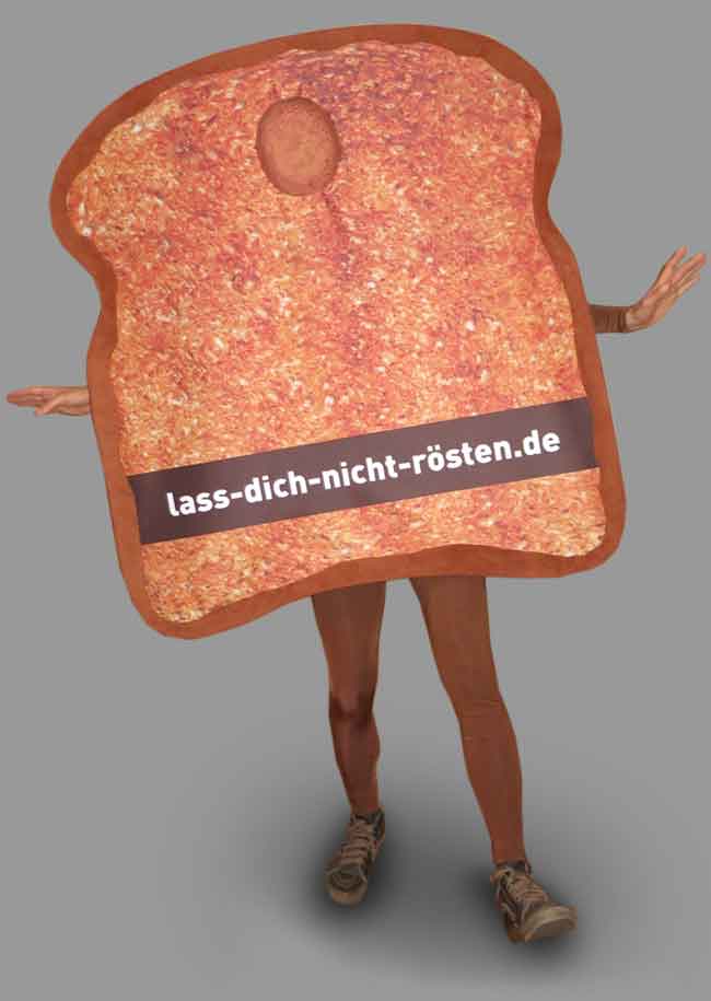 Walking-Act-Kostüm Toast