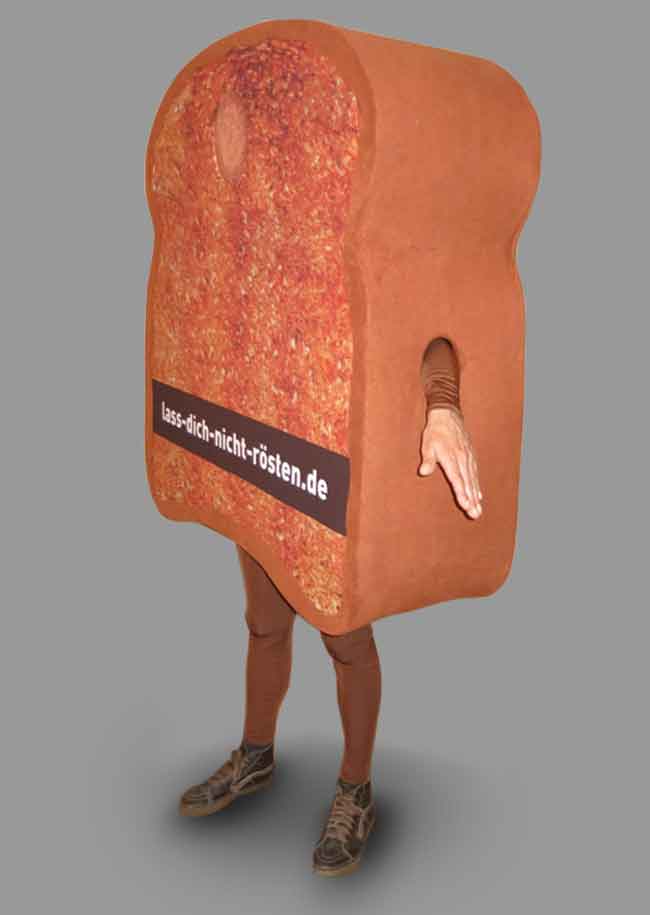 Walking-Act-Kostüm Toast