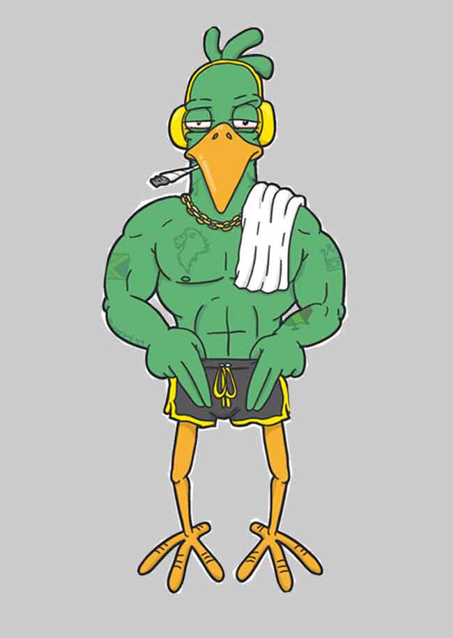 Zeichnung Adler